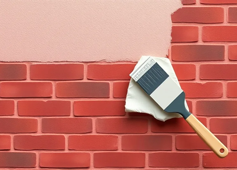 Ponçage et rebouchage des fissures avant mise en peinture